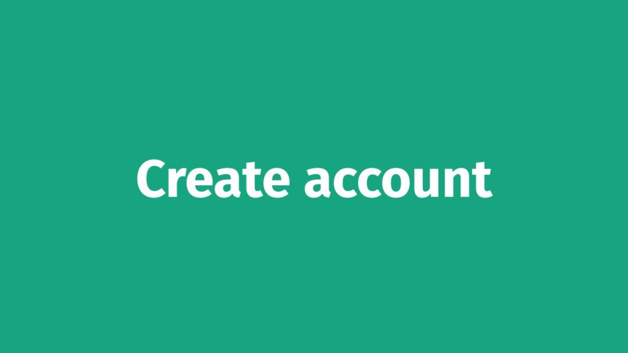 Create Account
