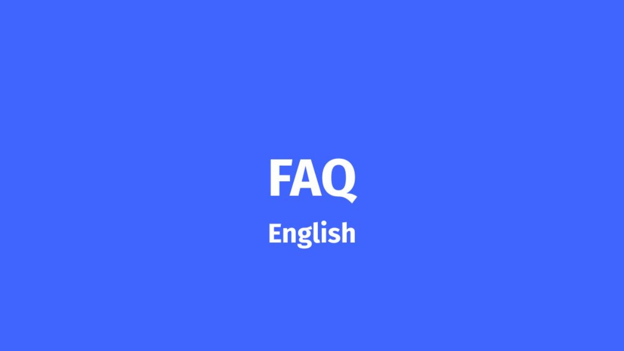 Frequently Asked Questions