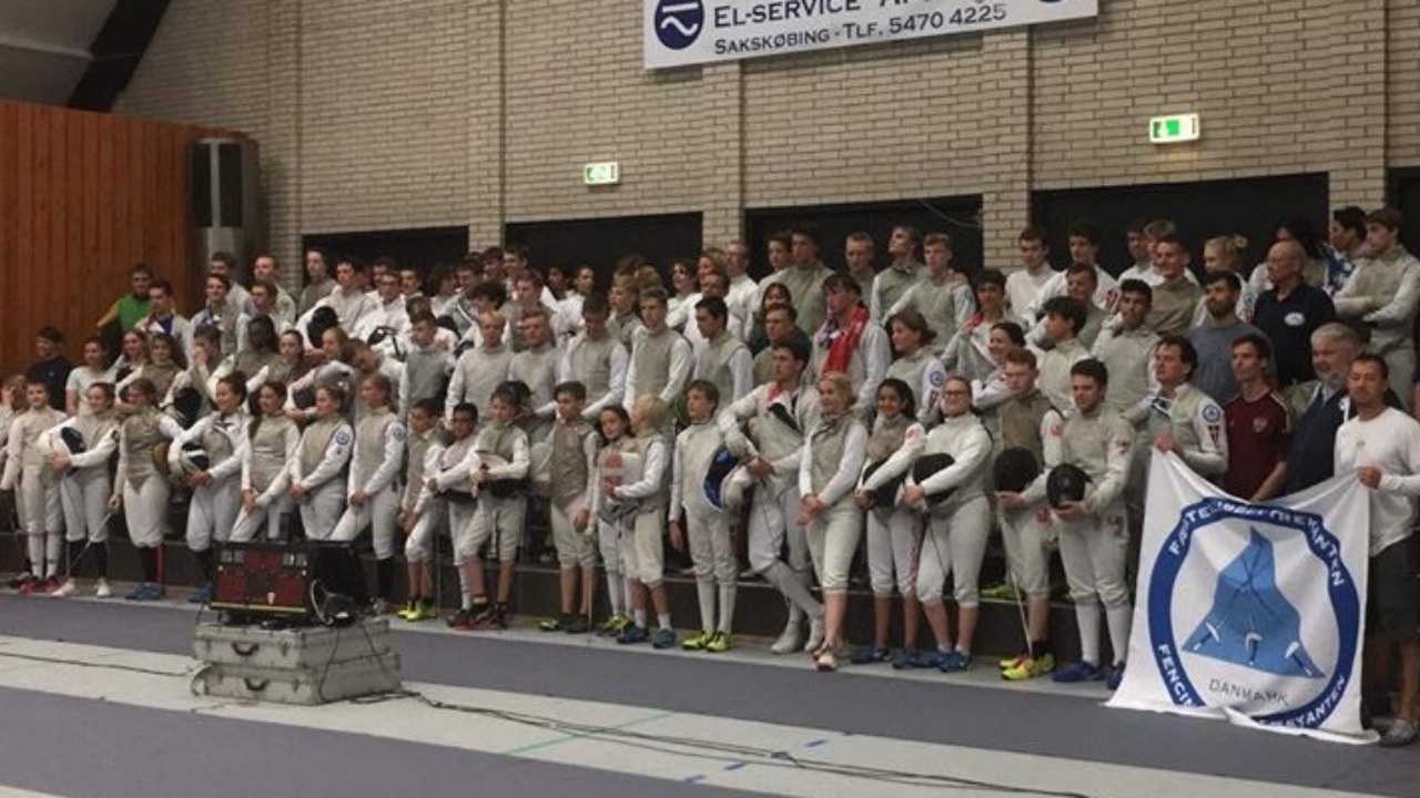 International fencing summer camp in Ryparken 2025